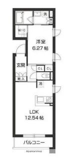 ガーデン荻窪【1階】の間取り