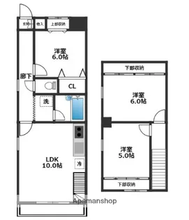 パークヒルズ田園調布【3階】の間取り