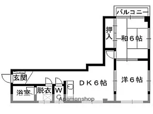 アネックスK・T【2階】の間取り