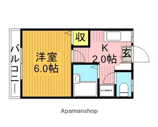 東京都杉並区善福寺1丁目【アパート】の間取り