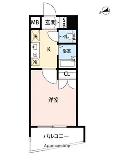 ロイヤルパレス高円寺【4階】の間取り