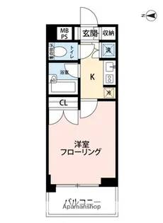プレール高井戸【5階】の間取り