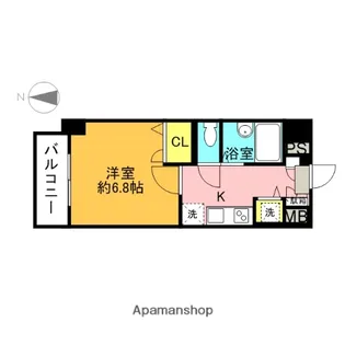 東京都文京区大塚2丁目【マンション】の間取り
