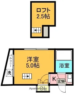 TR池袋ハイツ【2階】の間取り