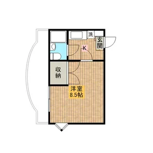 シャロン神谷陸橋【7階】の間取り