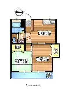 コーポみなと【1階】の間取り