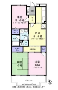 フェ・リーク【1階】の間取り