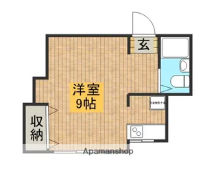 ハイムくぬぎ【1階】の間取り