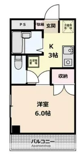 東京都狛江市東和泉1丁目【マンション】の間取り