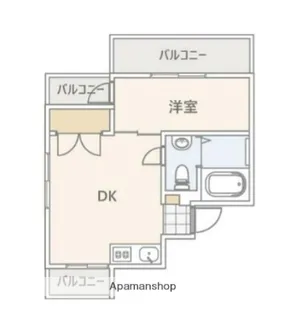 パールビル【3階】の間取り