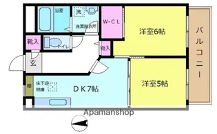 ソレイユ【1階】の間取り