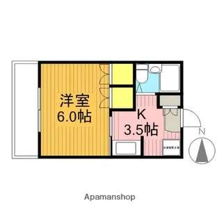 セキネハイツ【2階】の間取り