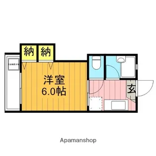ロアールハイツ【3階】の間取り