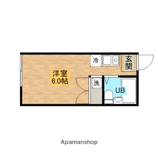 ナルドハイツ【1階】の間取り