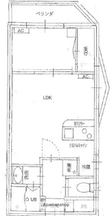 パレスジョージタウン【3階】の間取り