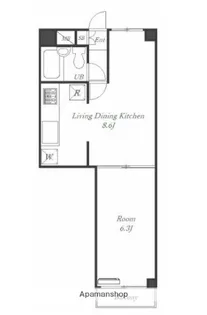 吉祥寺グレース大所【1階】の間取り