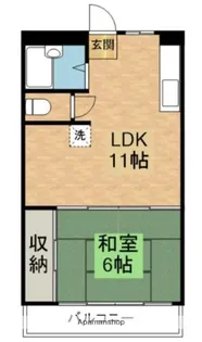 杉浦コーポ【3階】の間取り