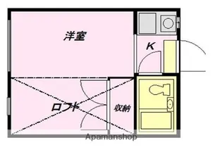フェリス祖師谷【1階】の間取り