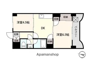 ニュー板橋ハイツ【5階】の間取り