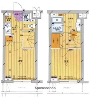 東京都中野区大和町3丁目【マンション】の間取り