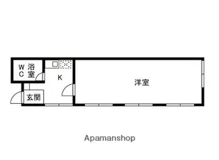 ムーンシャトル三鷹台【1階】の間取り