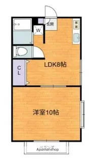 ハイツMS【1階】の間取り