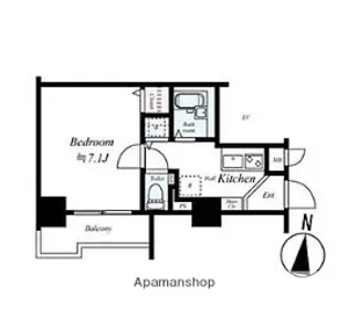 RISING PLACE 練馬関町ステーションスクエア【10階】の間取り