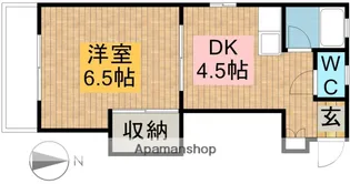 ブレスデン・ヴィーヌ【2階】の間取り