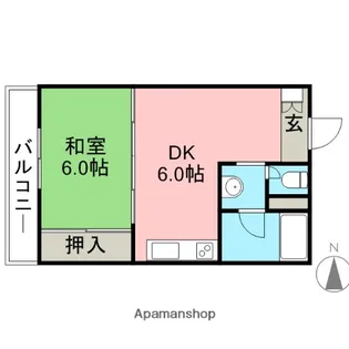 秀和東十条レジデンス【9階】の間取り