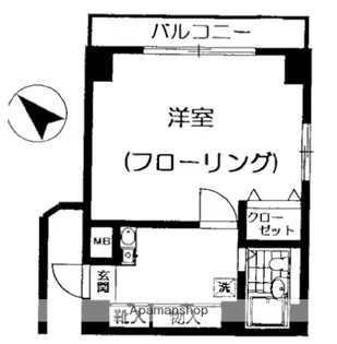 フレンド清水【2階】の間取り