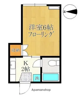 東京都北区王子本町1丁目【アパート】の間取り