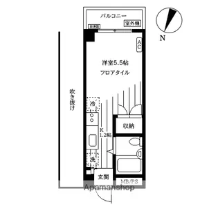 東京都豊島区西巣鴨1丁目【マンション】の間取り