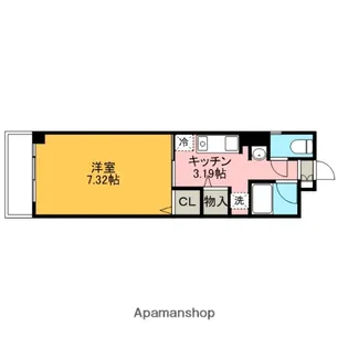 ART赤羽【3階】の間取り