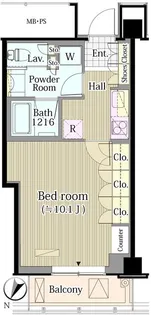 メルクマール京王笹塚レジデンス【11階】の間取り