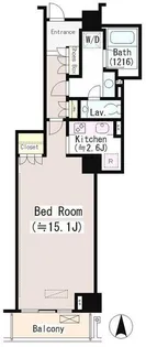 恵比寿ガーデンテラス弐番館【7階】の間取り