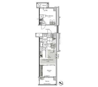 パークキューブ西ヶ原ステージ【1階】の間取り