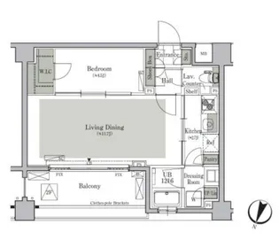 パークキューブ西ヶ原ステージ【215号室】の間取り