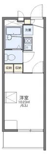 レオパレスQUATRE【3階】の間取り