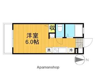 ブロスK【2階】の間取り