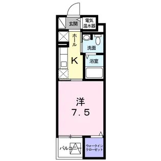 セシリア【2階】の間取り