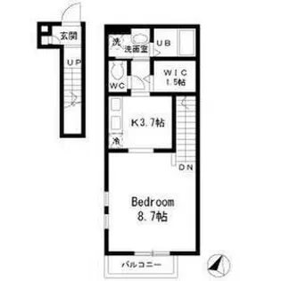LOHAS上井草【2階】の間取り