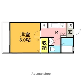 パルデンスTY【1階】の間取り