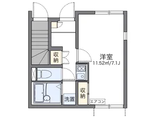 レオネクストハッピネスⅢ【1階】の間取り