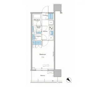 ルフォンプログレ滝野川【9階】の間取り