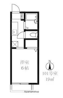 クレスト久我山【1階】の間取り