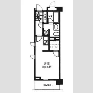 プライムアーバン用賀【4階】の間取り