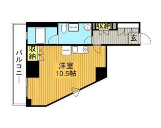 プライムアーバン西荻窪Ⅱ【2階】の間取り