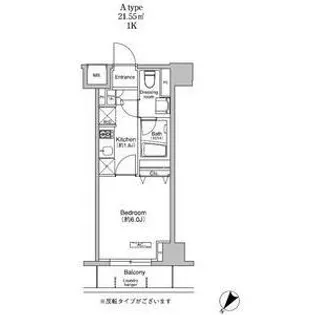 プラウドフラット荻窪Ⅱ【4階】の間取り