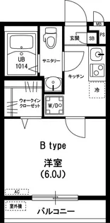 リブリ・永福【1階】の間取り