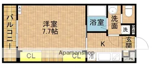 東京都北区赤羽西3丁目【アパート】の間取り